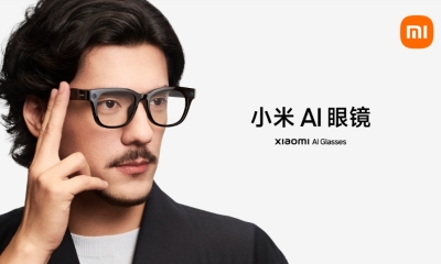 小米首款集成视觉功能AI眼镜